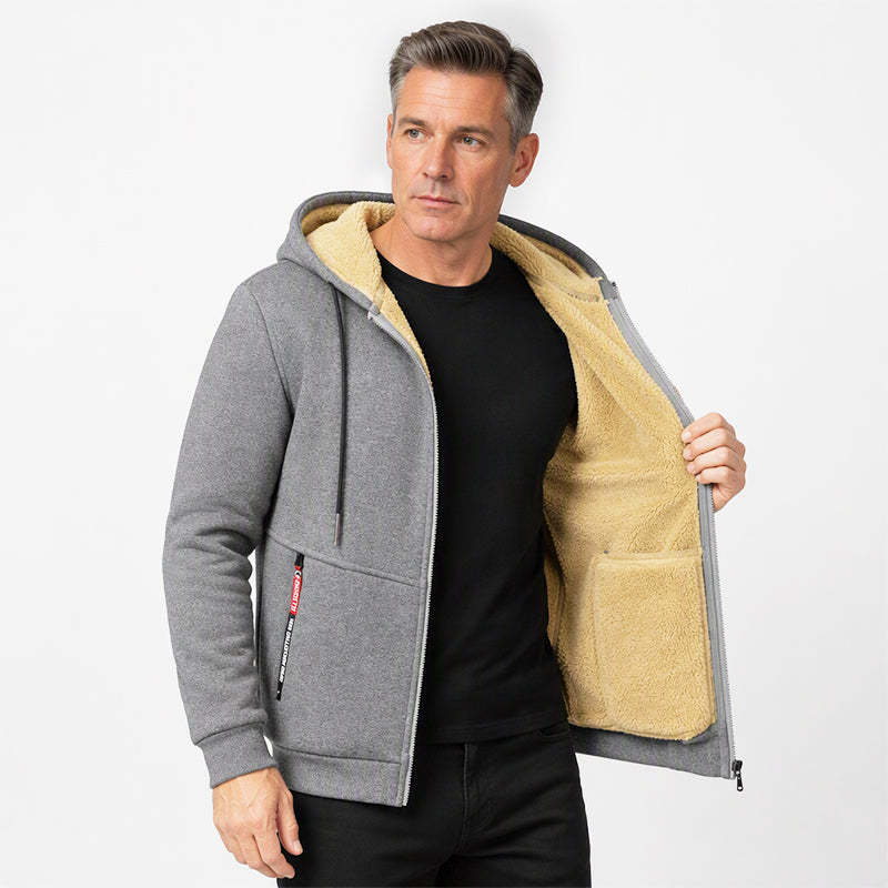 ❄️ Built for Cold Days | Men's Warm Hooded Winter Jacket 