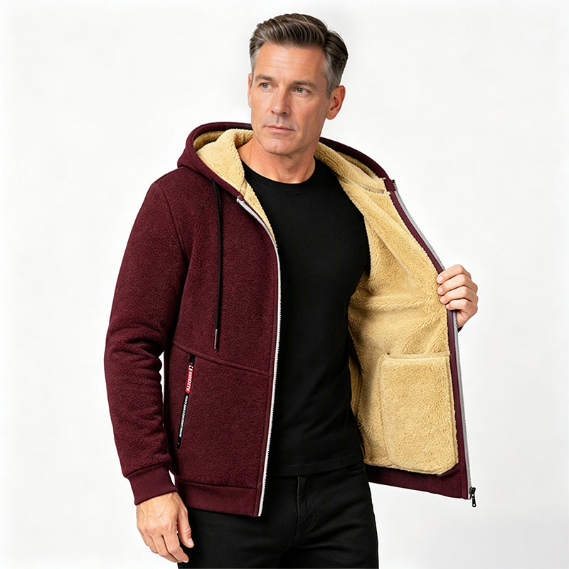 ❄️ Built for Cold Days | Men's Warm Hooded Winter Jacket 