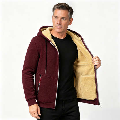 ❄️ Built for Cold Days | Men's Warm Hooded Winter Jacket 