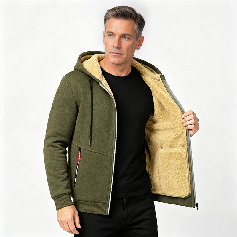 ❄️ Built for Cold Days | Men's Warm Hooded Winter Jacket 