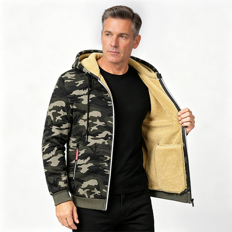 ❄️ Built for Cold Days | Men's Warm Hooded Winter Jacket 