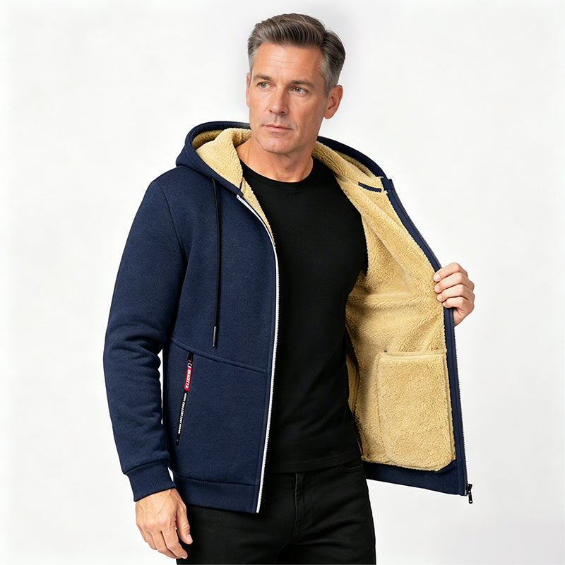 ❄️ Built for Cold Days | Men's Warm Hooded Winter Jacket 