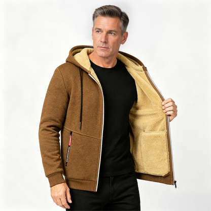 ❄️ Built for Cold Days | Men's Warm Hooded Winter Jacket 