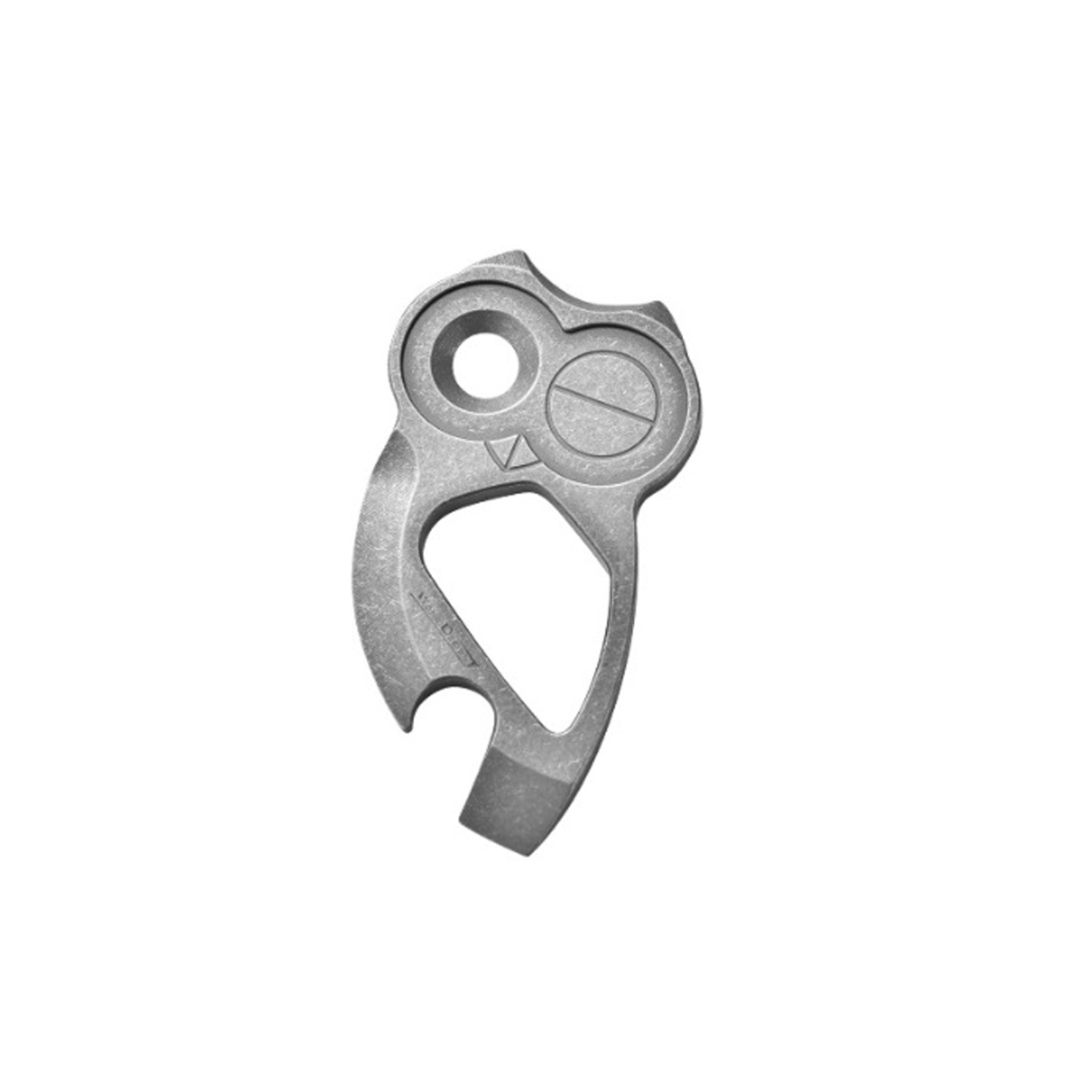 Titanium EDC Keychain Bottle Opener, Mini Pry Bar Multitool, Cute Owl Design Key Chain Accessories for Men Women, Portable Anti-Wear EDC Tools for Commute Camping Party