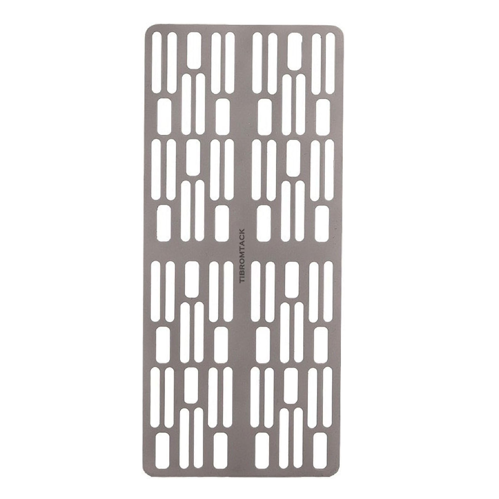 TIBROMTACK Titanium Grill Plate Ultralight Roasting Kitchen Utensils Cooling Rack for Outdoor BBQ Camping Backpacking Picnic on Fire