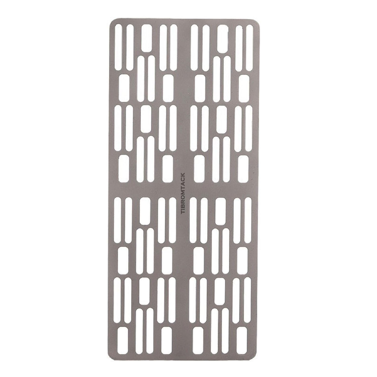 TIBROMTACK Titanium Grill Plate Ultralight Roasting Kitchen Utensils Cooling Rack for Outdoor BBQ Camping Backpacking Picnic on Fire