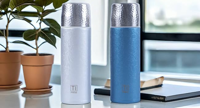 Titanium water bottle 