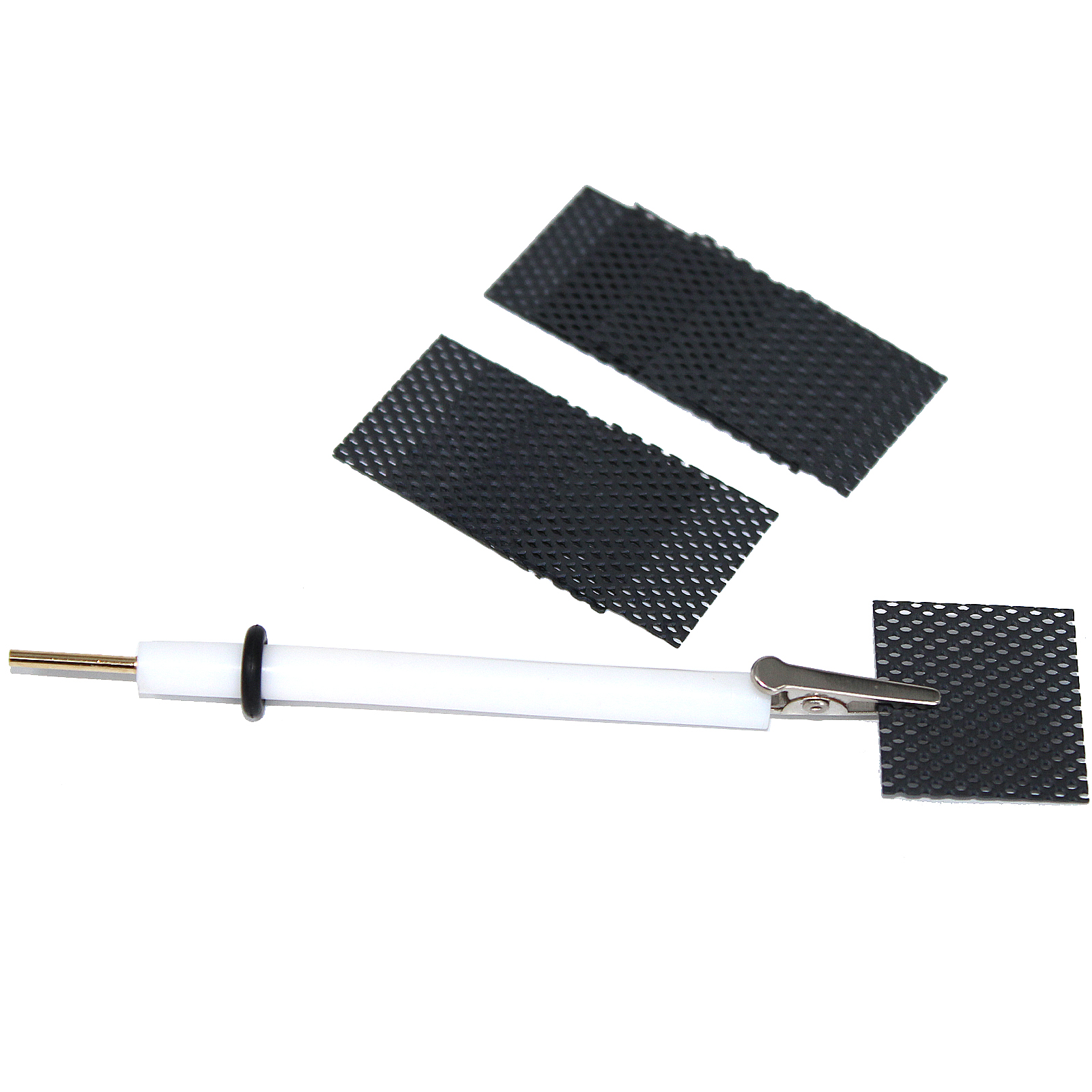 TIBROMTACK Ir-Ta Coated Titanium Electrode Mesh Set with Electrode Clip 