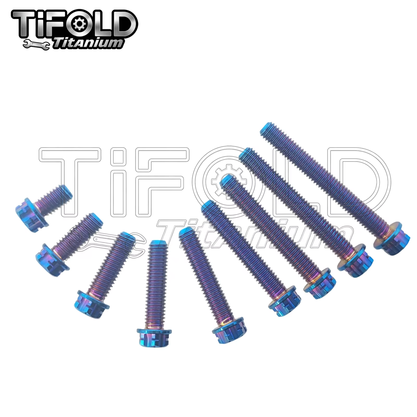  M6 Titanium Bolts 1Piece, T30 Torx Screwdriver Head, High Strength Lightweight for Motorcycle