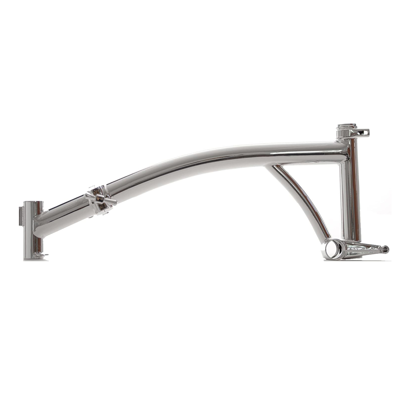 TIBROMTACK Main Frame for Brompton Titanium Folding Bike 16 Inches Handmade Gr9 Ti Parts Explore Lightweight Transformation