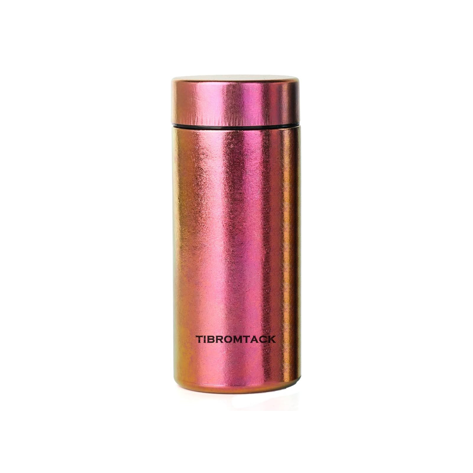 Spit Cup of Titanium, Snuff Bottle, Pocket Spittoon, Leak-Proof for Driving and Traveling, Portable Dip Spit Bottle with Lid, Spittoon for Chewing Tobacco