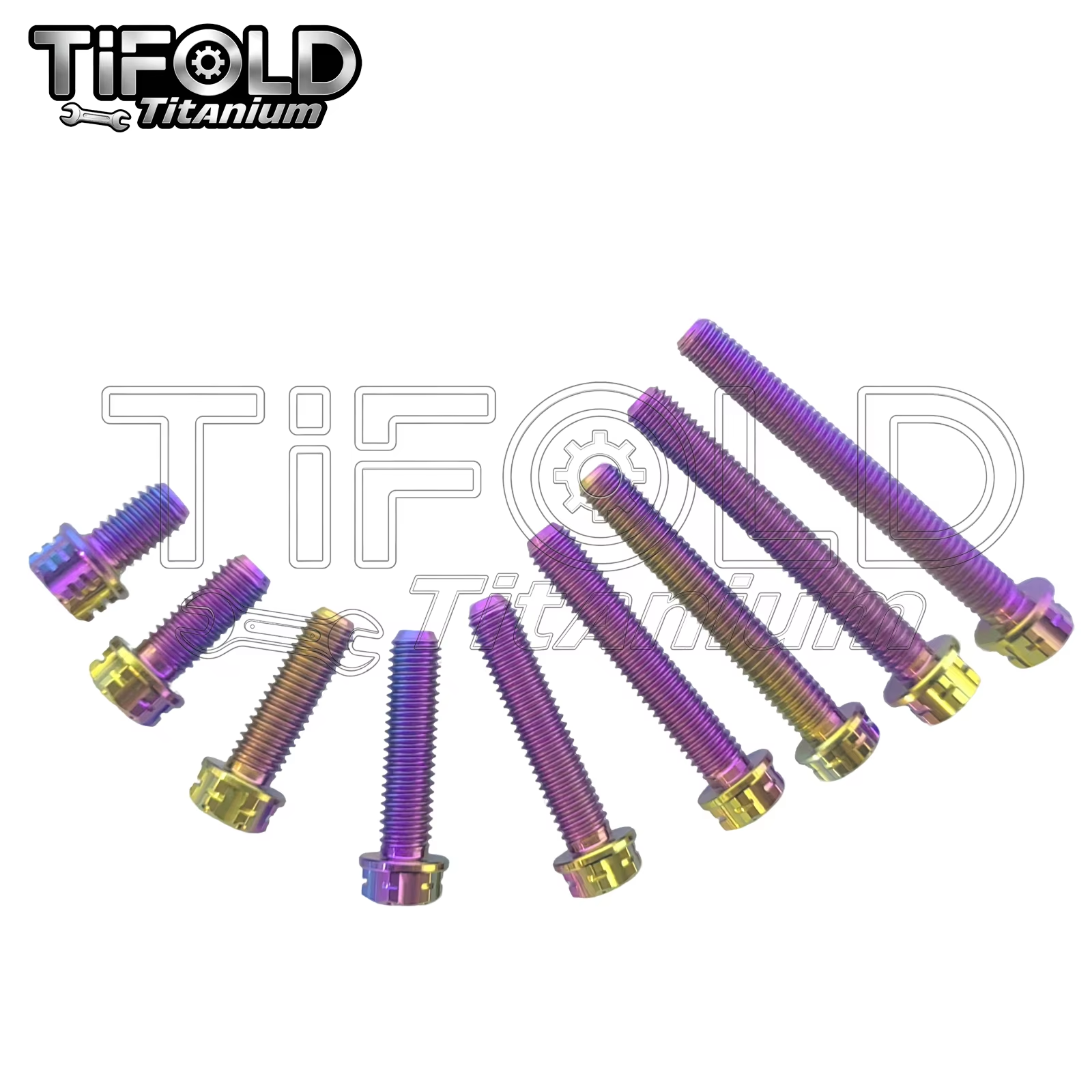  M6 Titanium Bolts 1Piece, T30 Torx Screwdriver Head, High Strength Lightweight for Motorcycle