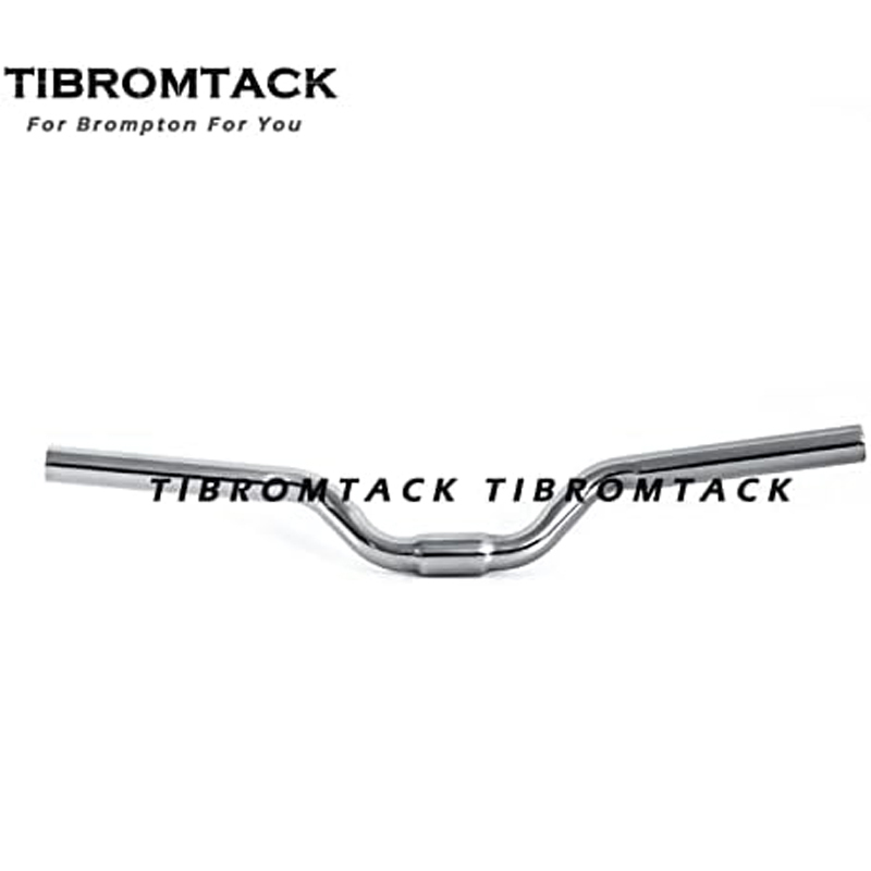 For Brompton Titanium Riser Handle Bar M Type 25.4mm Ultra Light Ti Parts of Folding Bike