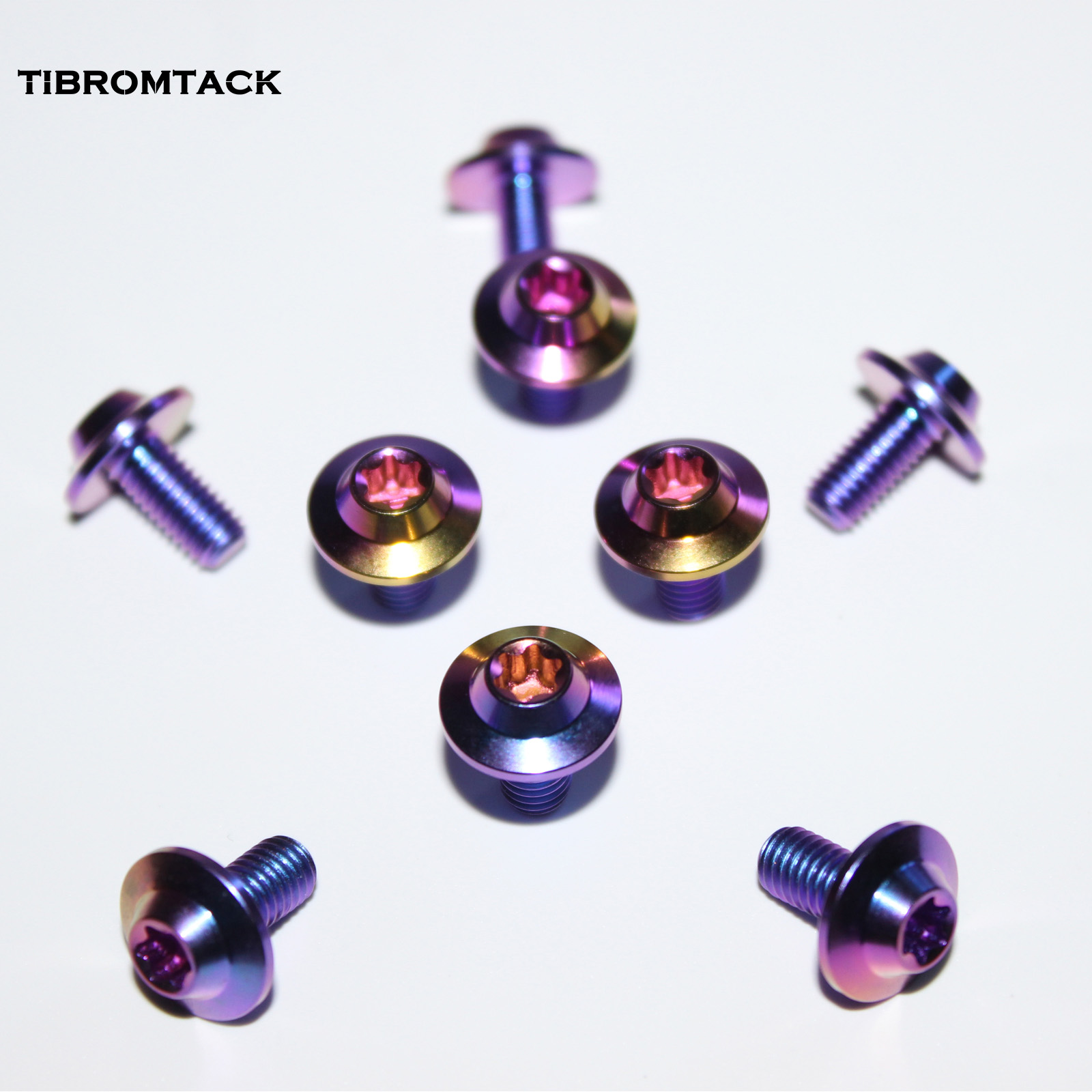 Titanium Motorcycle Helmet Screws 9pcs Compatible for VELDT Helmet