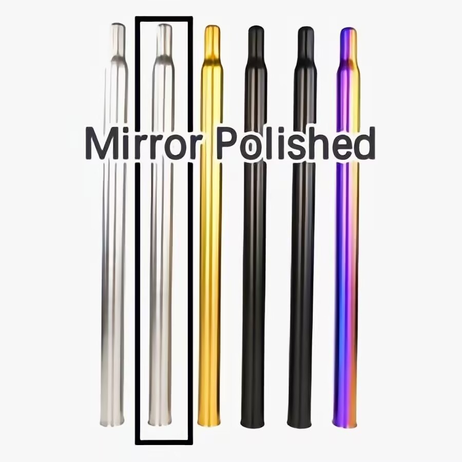 Titanium Seatpost for Brompton Folding Bike Ultralight Ti Upgrade Bicycle Seat Tube Post Flared Diameter 