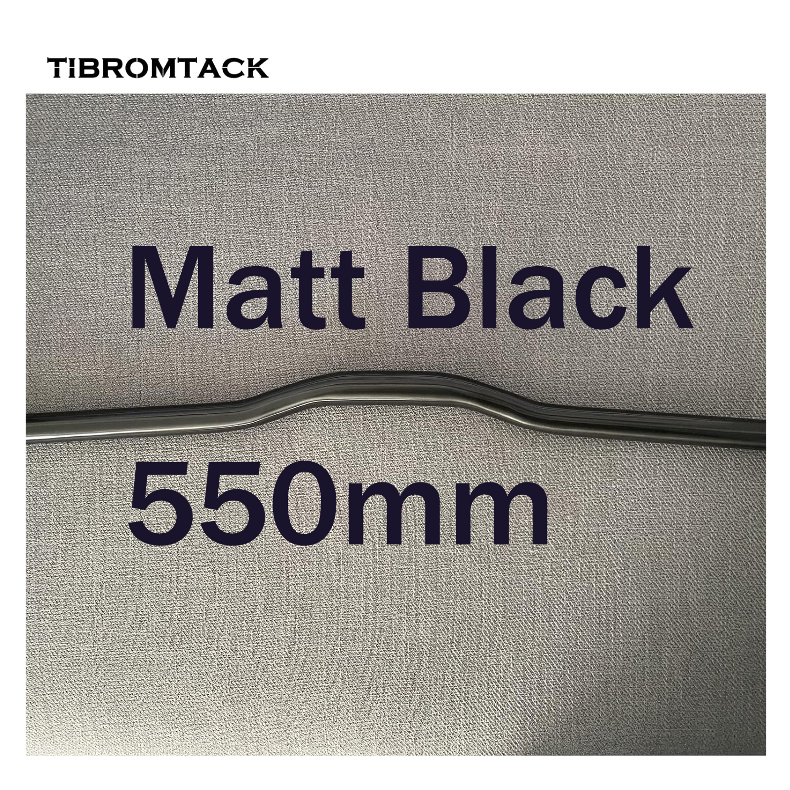 Titanium Handle Bar for Brompton bicycle 7° Riser 25.4mm can fit w3 Sixty Folding Bike Lightweight，length 550mm