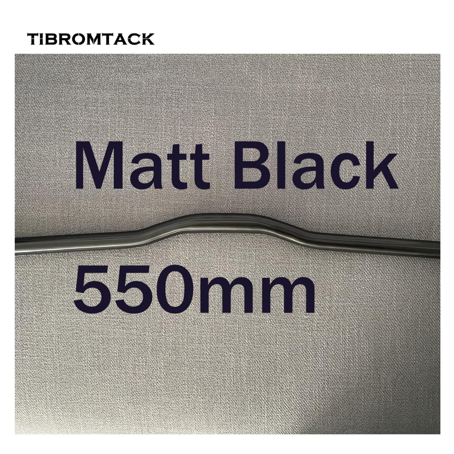 Titanium Handle Bar for Brompton bicycle 7° Riser 25.4mm can fit w3 Sixty Folding Bike Lightweight，length 550mm