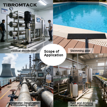 TIBROMTACK Ru-Ir Coated Titanium Anode Mesh T-Type Titanium Electrode Mesh for Water Treatment, Electrolysis & Industrial Use