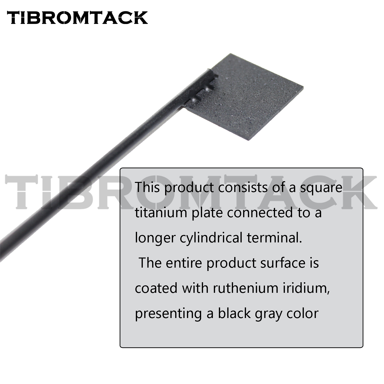 Titanium Anode Plate Ru-Ir Coated for Lab Electrolysis Test