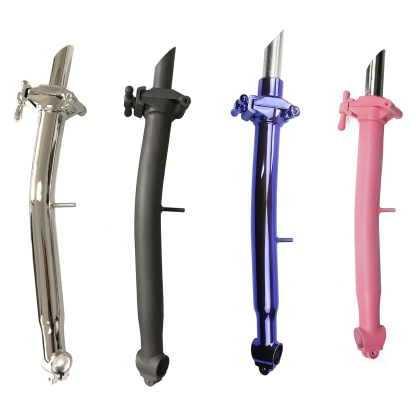 TIBROMTACK Titanium Stem Post Compatible for Brompton Bike Head Tube S/M/NM/H/P Type Foldable Superlight Handle Post