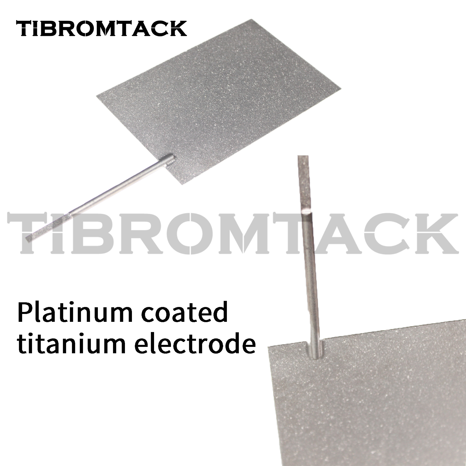 TIBROMTACK Platinum Coated Titanium Anode Plate 147×97×1mm