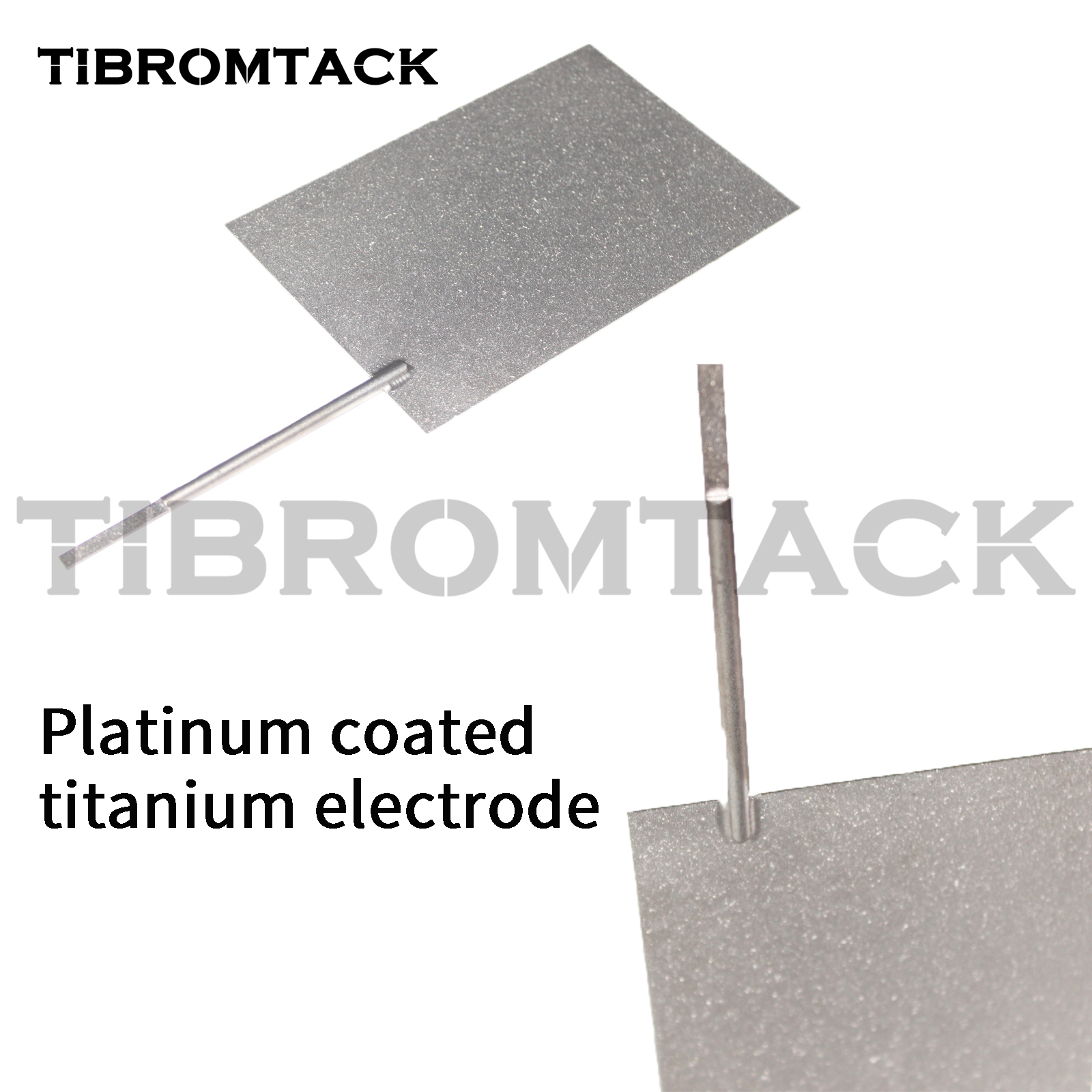 TIBROMTACK Platinum Coated Titanium Anode Plate 147×97×1mm