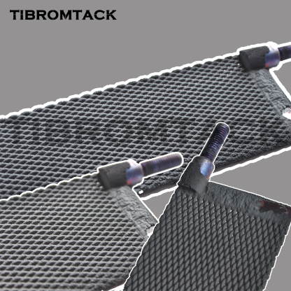TIBROMTACK Titanium Anode Mesh 140×60×2mm