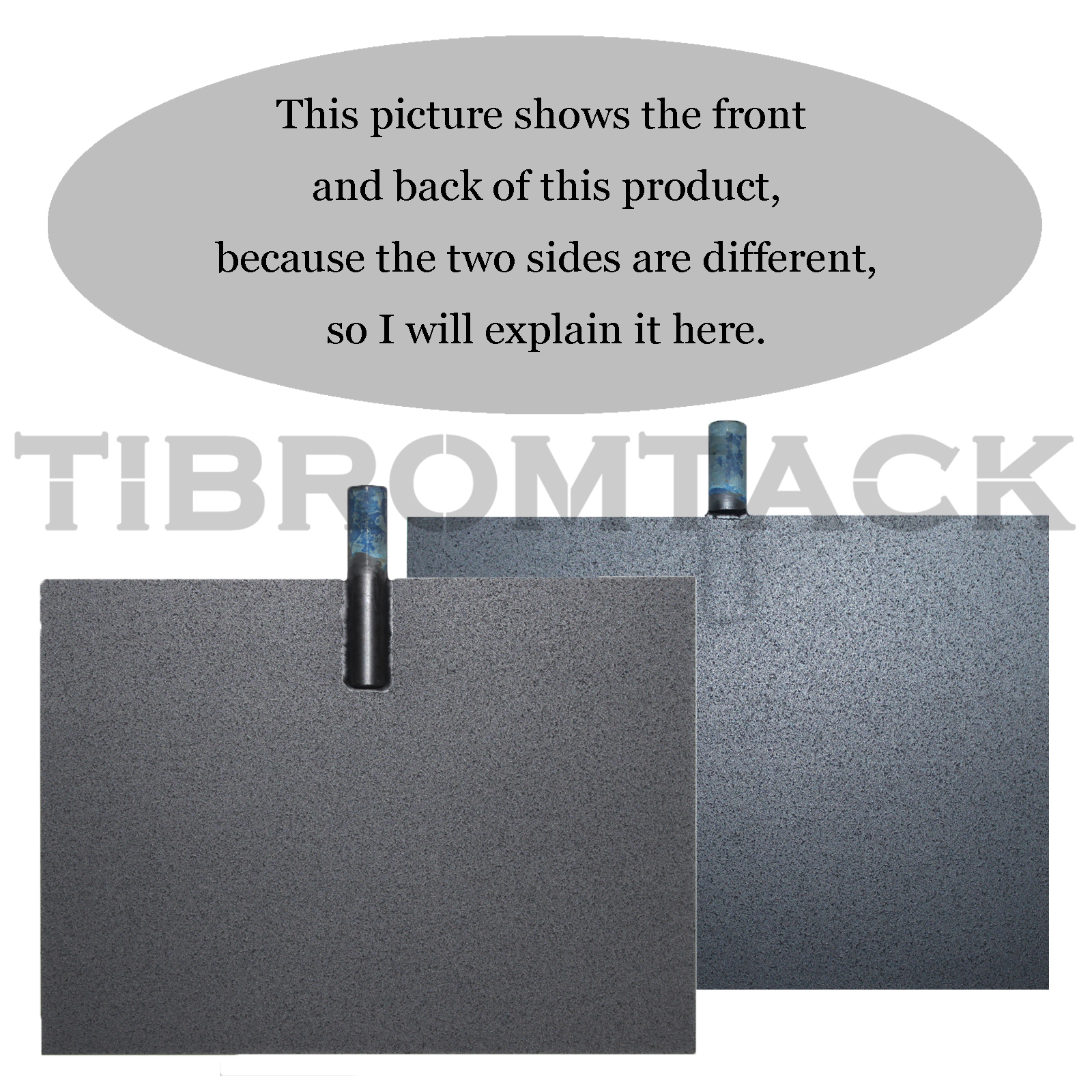 TIBROMTACK Ru-Ir Coated Titanium Anode Plate 120×165×1mm