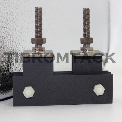 TIBROMTACK Ruthenium Iridium Coated 5 Plates Titanium Anode Set