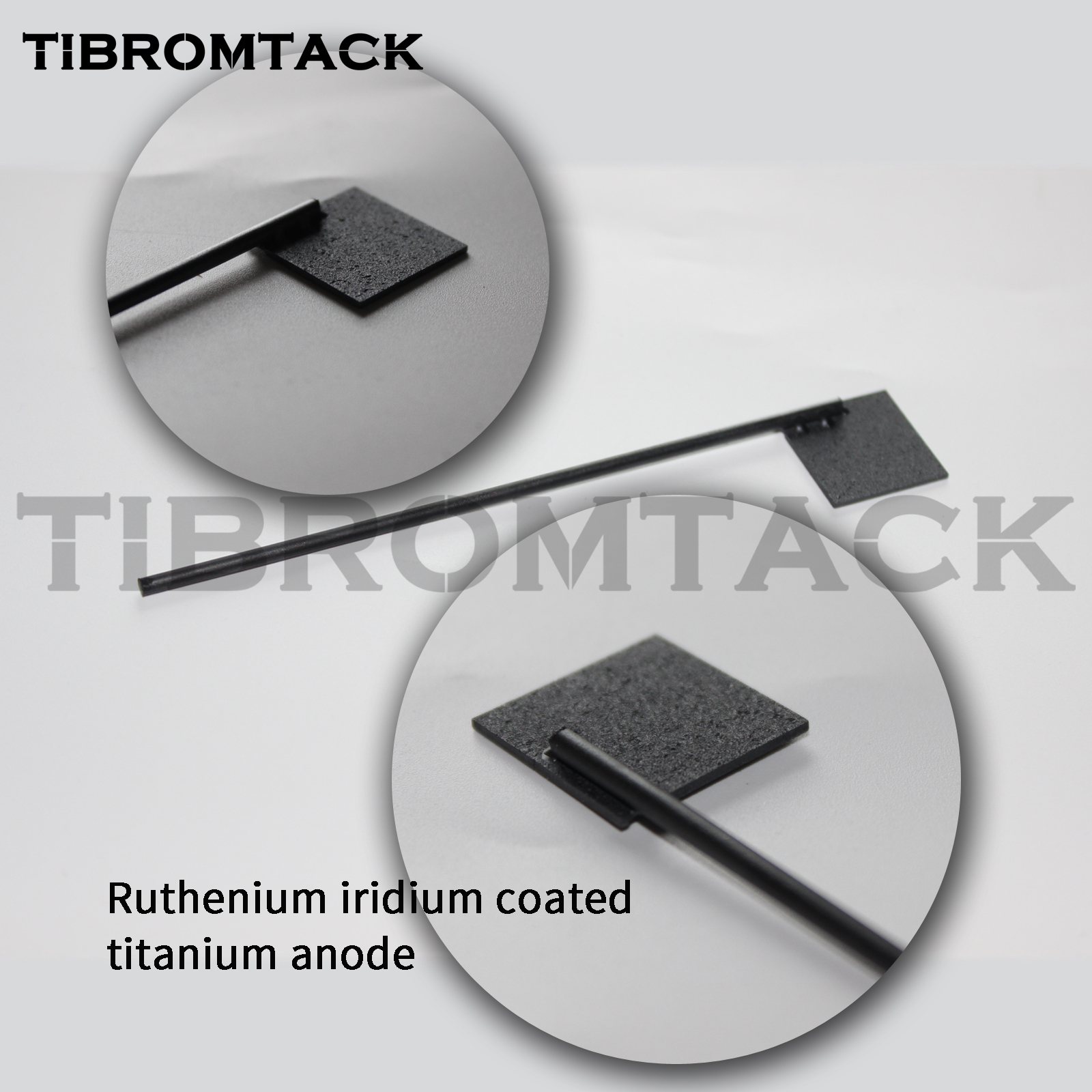 Titanium Anode Plate Ru-Ir Coated for Lab Electrolysis Test