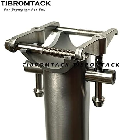 Titanium Balance Seatpost for Brompton Folding bike 31.8mm Ultra Light Seat Saddle Post Fit 7*7 / 7*9 Rails