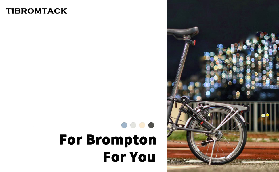 Brompton titanium accessories Folding bike parts Accessories chpt3