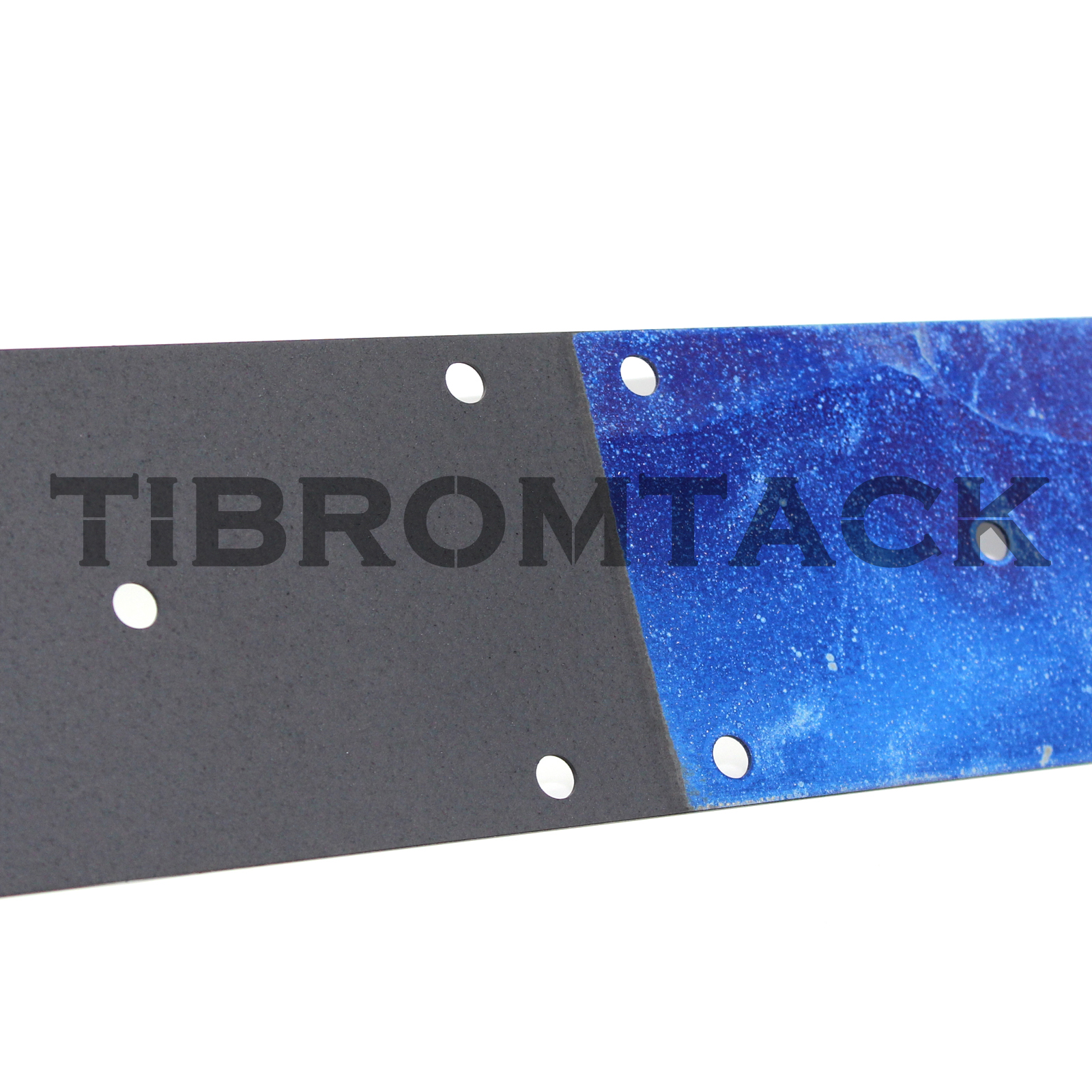 Dual-Sided Titanium Electrode Plate 320×100mm with PreDrilled Holes