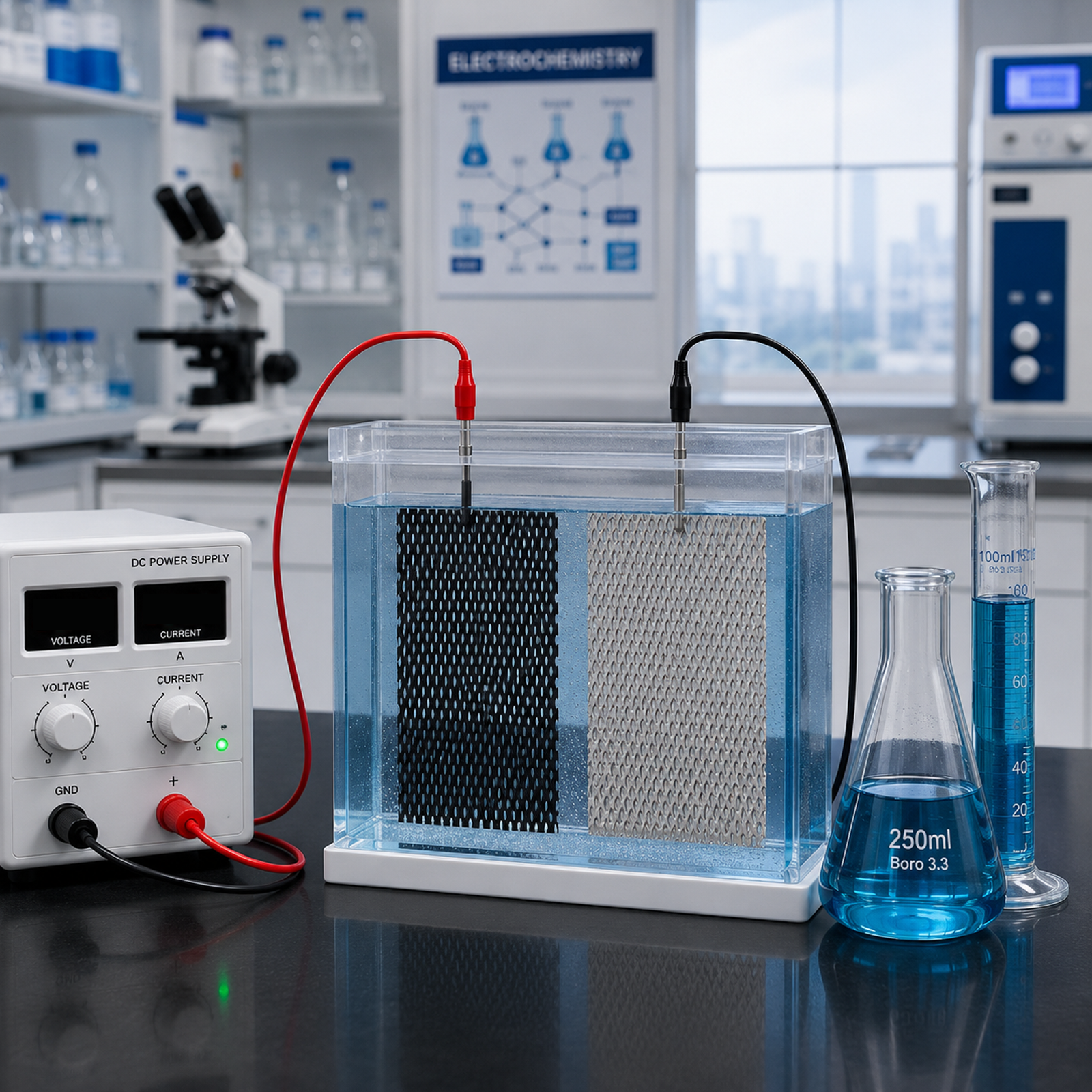 TIBROMTACK Titanium Electrode Mesh with Ru-Ir Coating