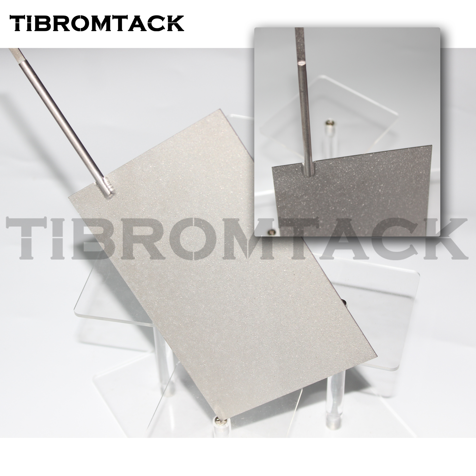 TIBROMTACK Platinum Coated Titanium Anode Plate 147×97×1mm