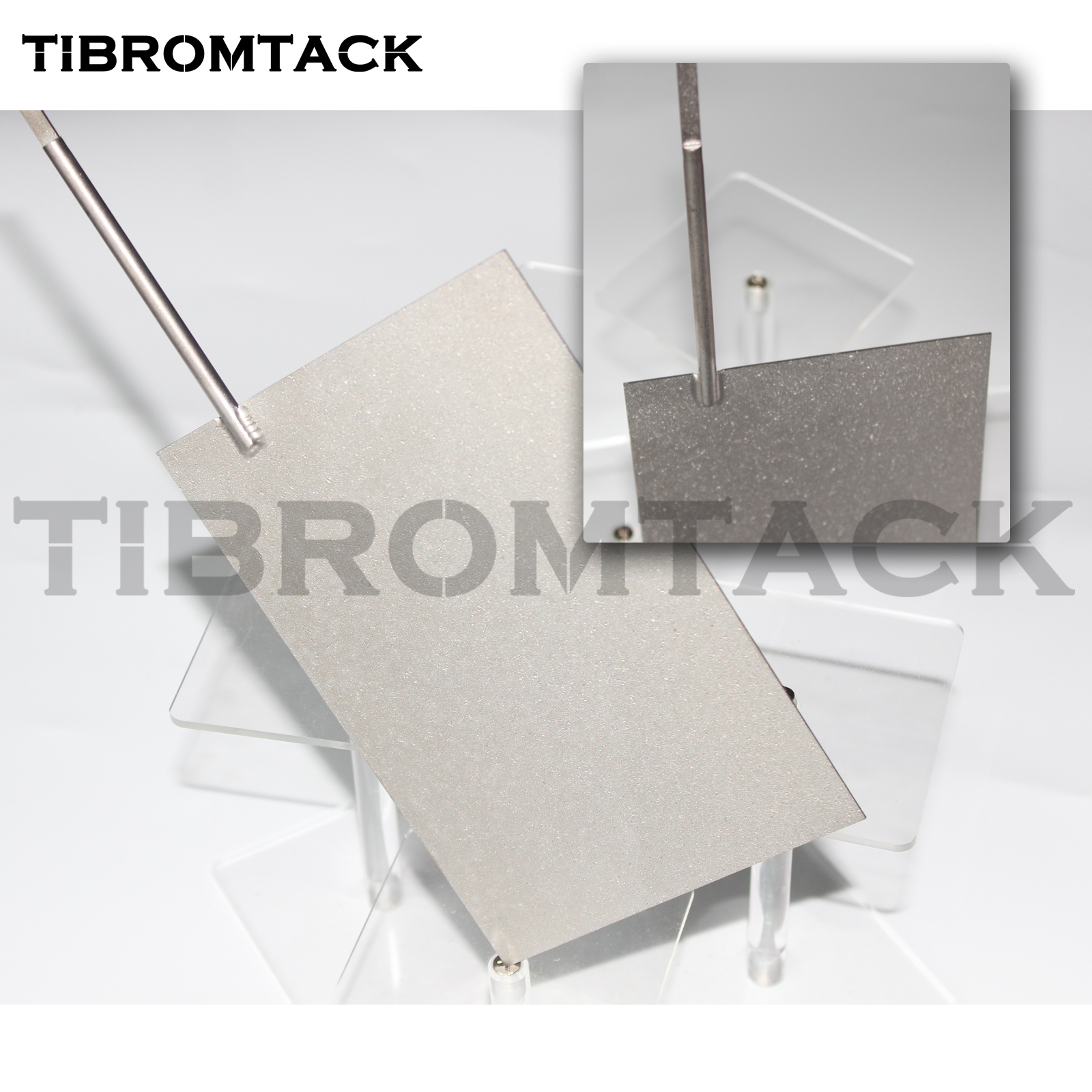 TIBROMTACK Platinum Coated Titanium Anode Plate 147×97×1mm