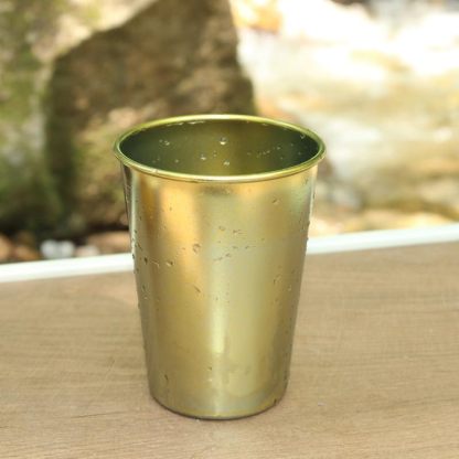 Pure Titanium Cup 350ml/12.31fl oz - Lightweight Metal Cups for Drinking, Camping Cups for Outdoor Picnic, Hiking & Daily Use 