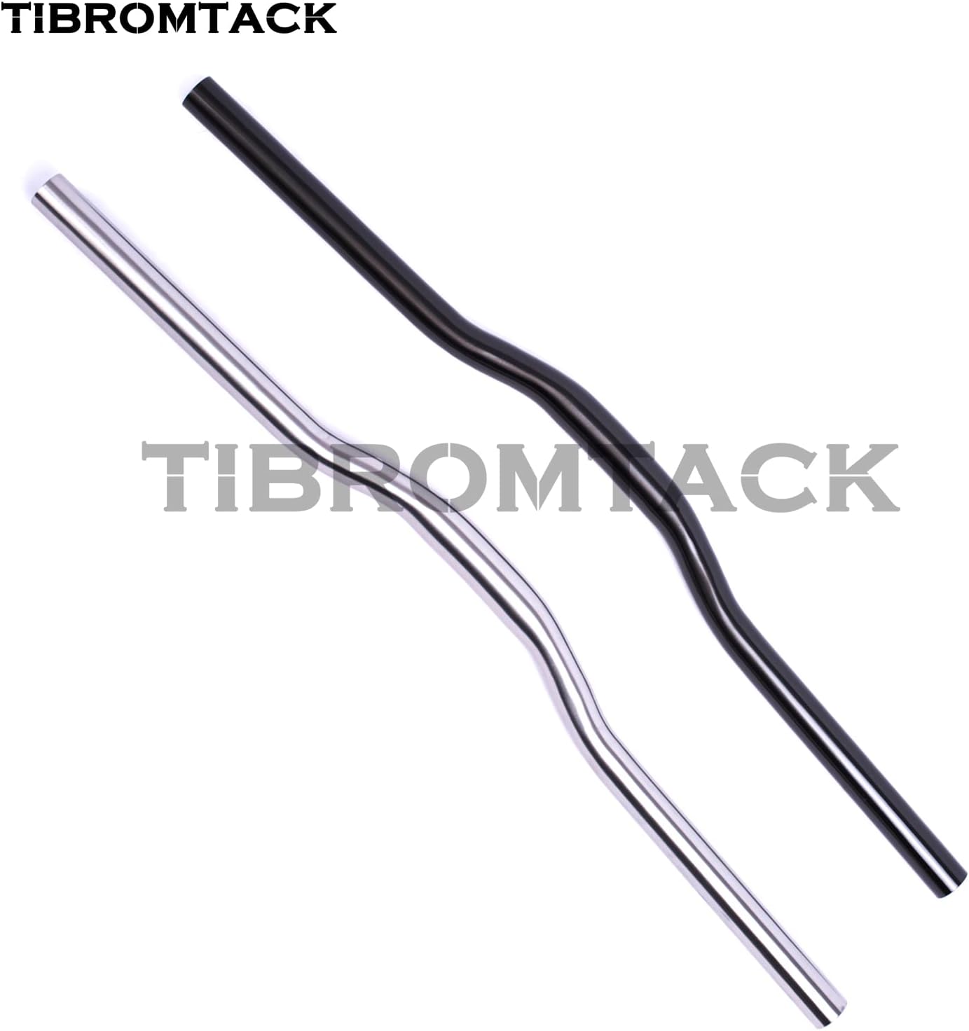 Titanium Handle Bar for Brompton bicycle 7° Riser 25.4mm can fit w3 Sixty Folding Bike Lightweight，length 550mm