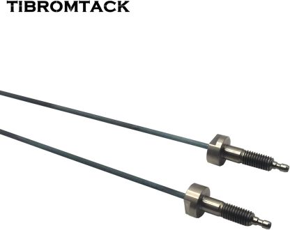 Water Heater Powered Titanium Anode Rod with Ruthenium-Iridium Coating for Hot Water Heaters Diameter 0.12 Inches