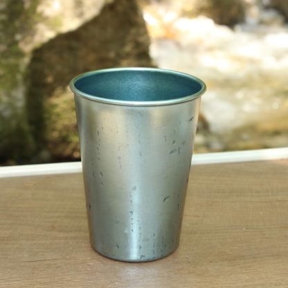 Pure Titanium Cup 350ml/12.31fl oz - Lightweight Metal Cups for Drinking, Camping Cups for Outdoor Picnic, Hiking & Daily Use 
