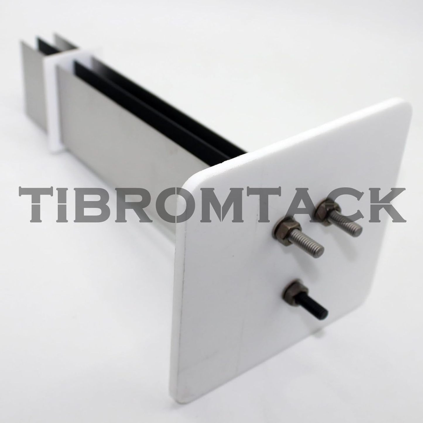 MMO Titanium Electrodes Assembly with Ruthenium-Iridium Coating and PTFE Partitions (1pc Titanium Anode+2pcs Titanium Cathode)