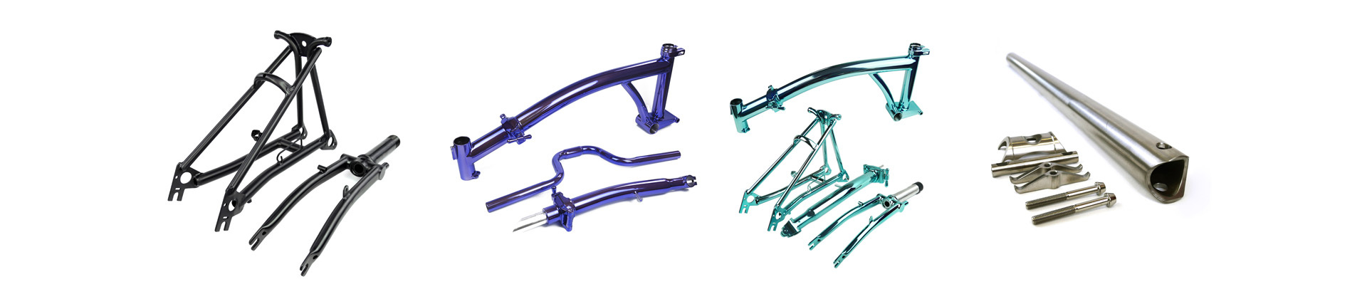 Titanium Brompton parts