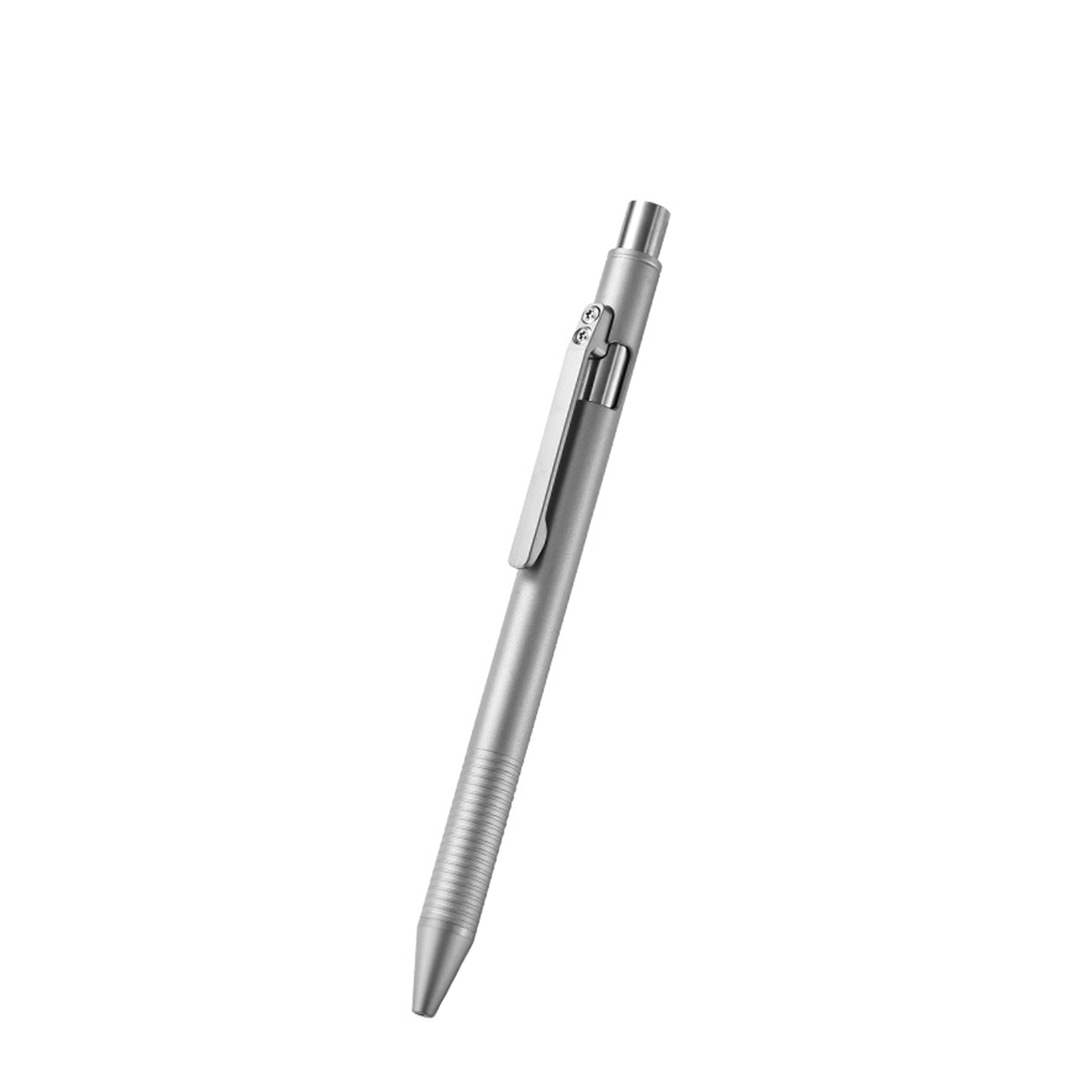TIBROMTACK Pure Titanium Bolt Action Pen - 14.3cm EDC Fidget Pen | Steel-Strength 23.2g Titanium Pen for Business Signing, Writing & Daily Carry, BPA Free