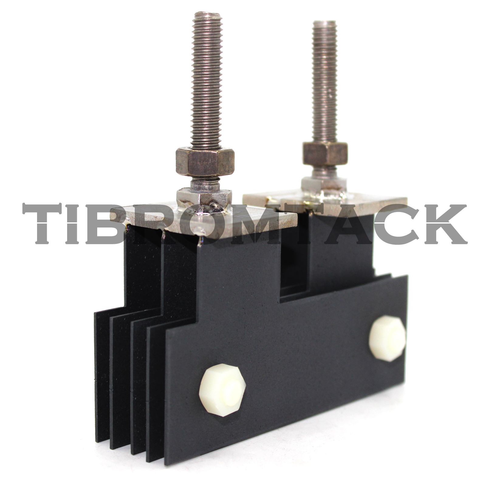 TIBROMTACK Ruthenium Iridium Coated 5 Plates Titanium Anode Set
