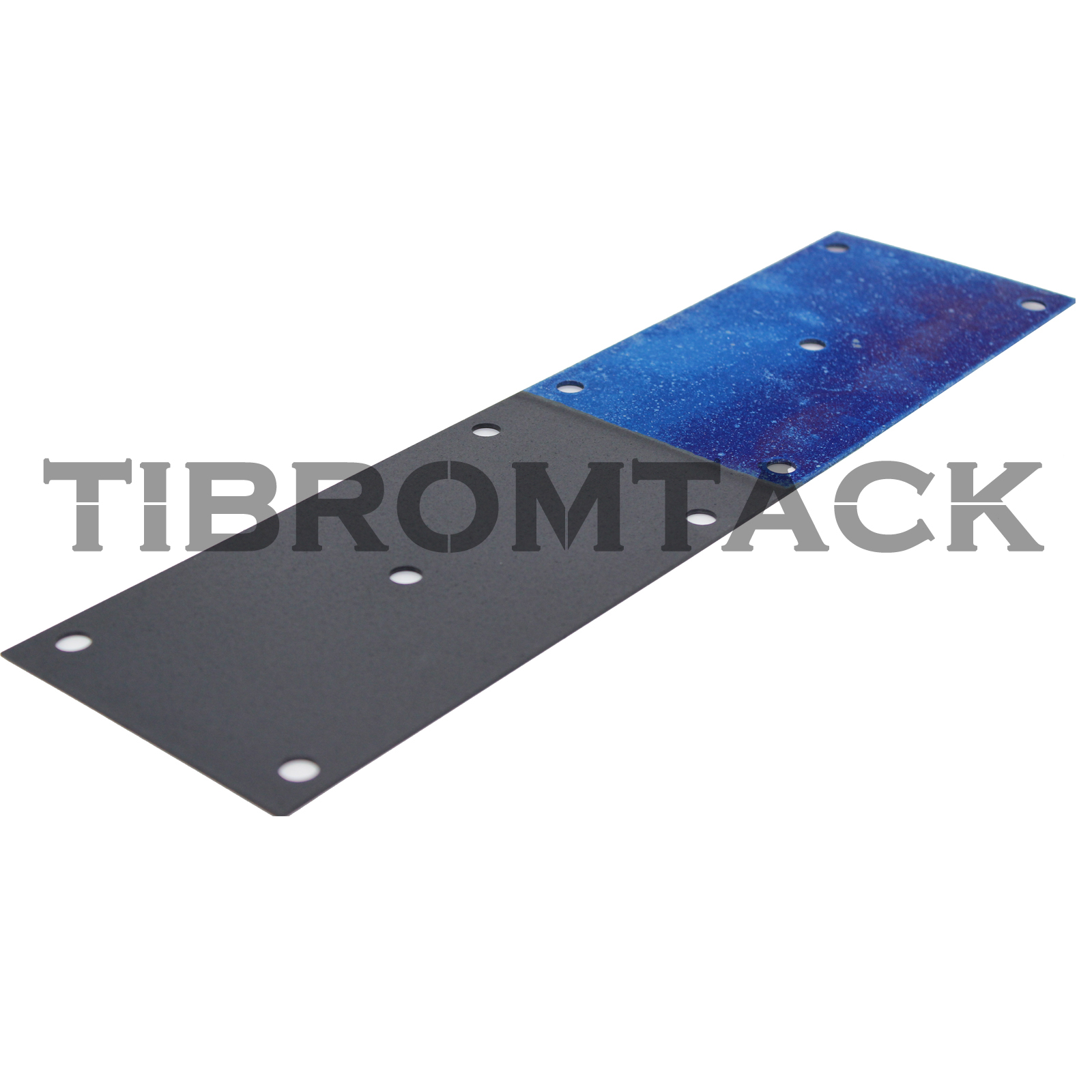 Dual-Sided Titanium Electrode Plate 320×100mm with PreDrilled Holes