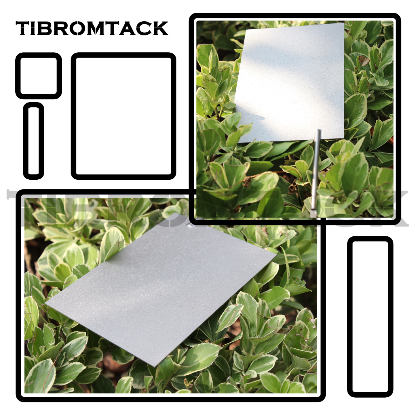 TIBROMTACK Platinum Coated Titanium Anode Plate 147×97×1mm