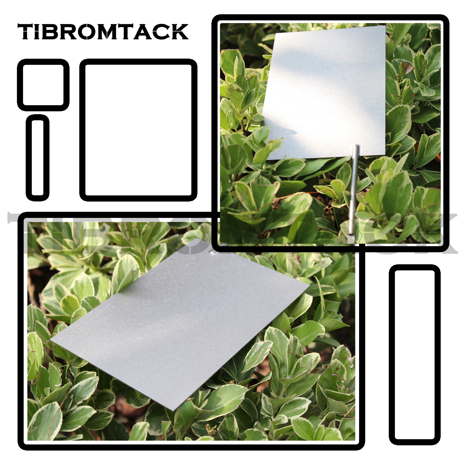 TIBROMTACK Platinum Coated Titanium Anode Plate 147×97×1mm