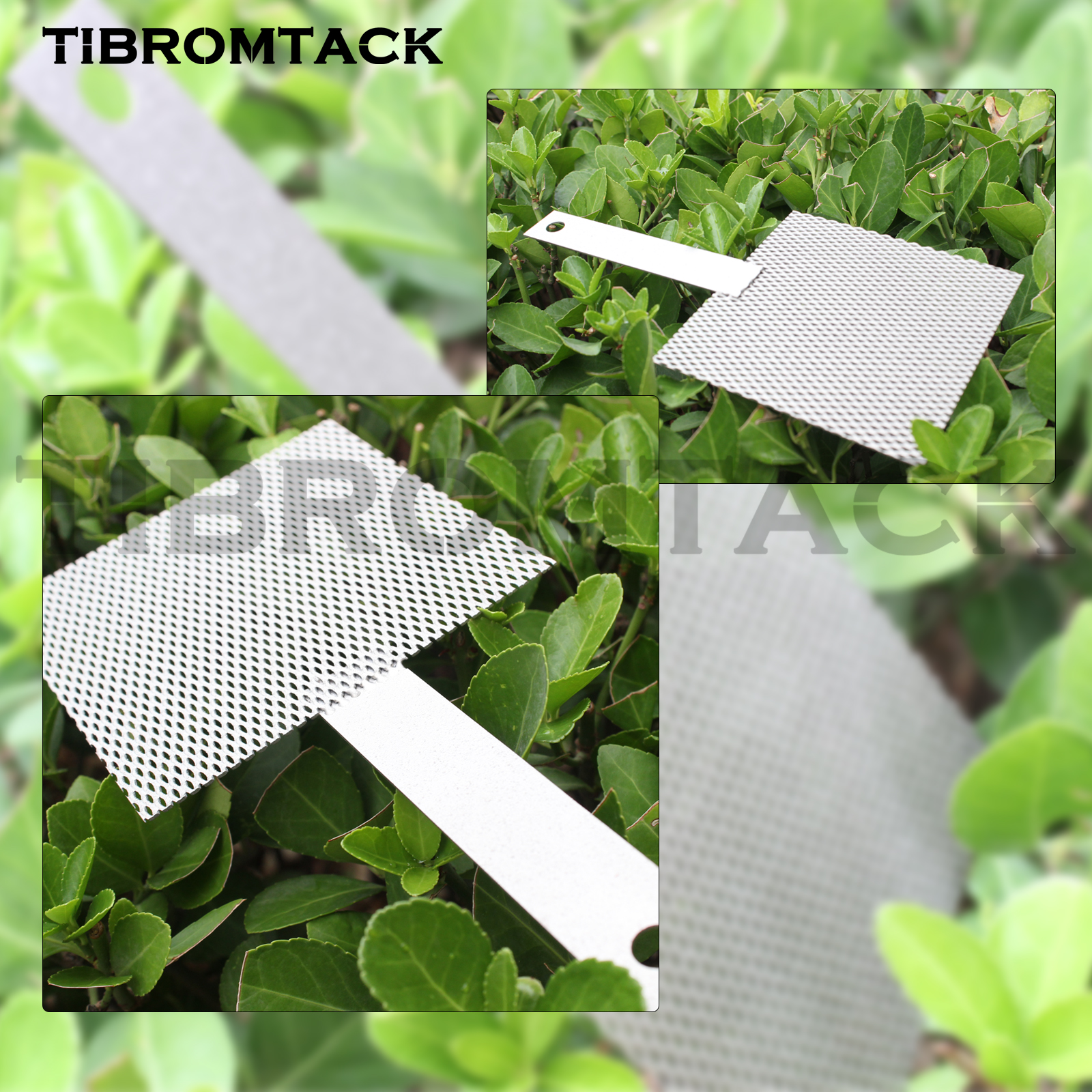 TIBROMTACK Platinum Coated Titanium Anode Mesh 100×100×1mm