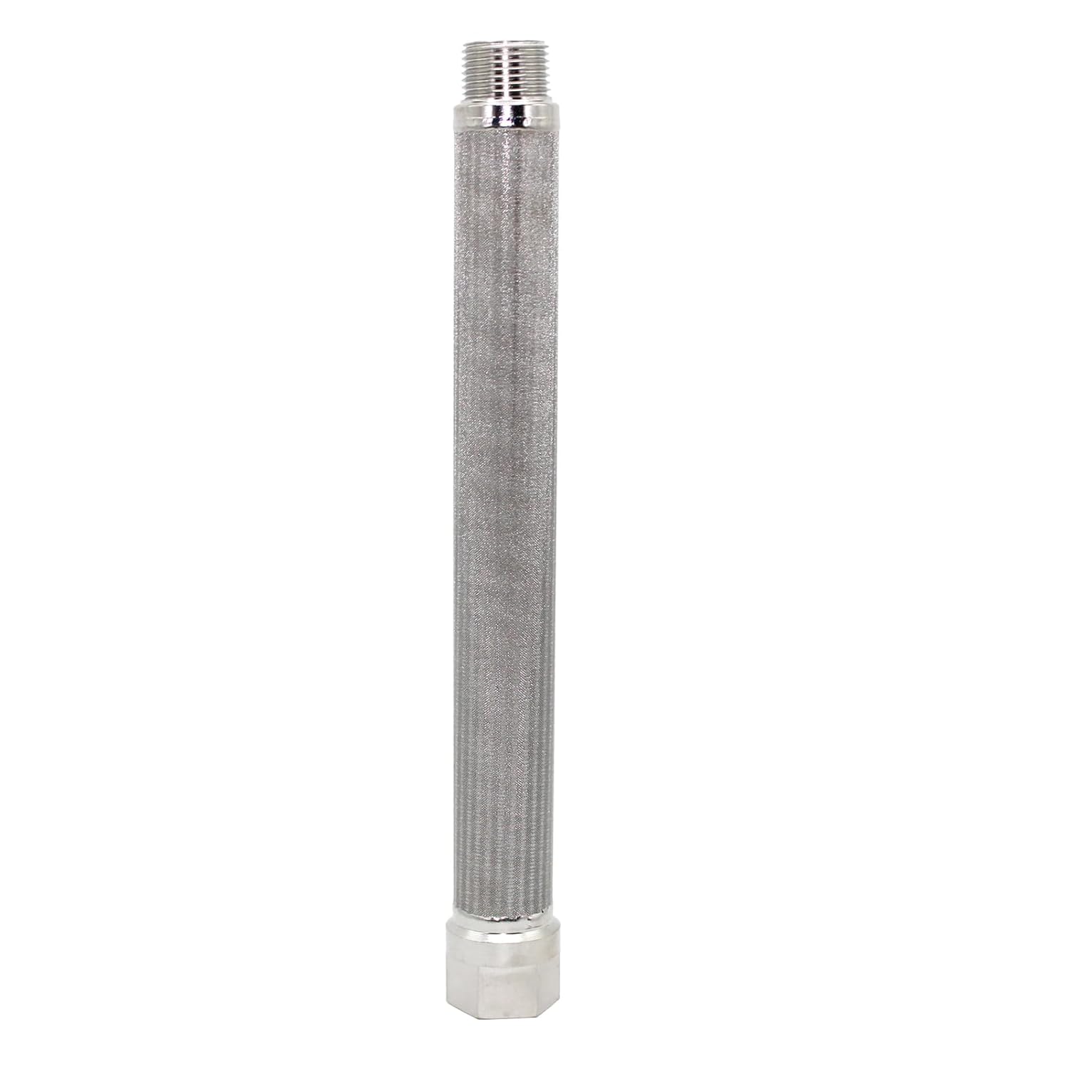 Stainless Steel Sintered Filter Element Metal Mesh Pipe Filter φ19*200 Precision 5μm 316L Factory Direct Customized