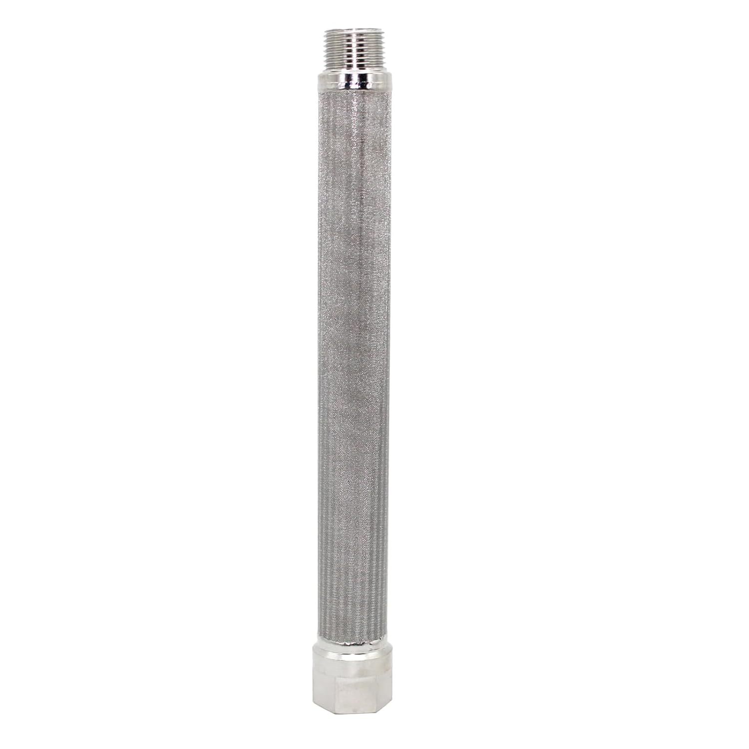 Stainless Steel Sintered Filter Element Metal Mesh Pipe Filter φ19*200 Precision 5μm 316L Factory Direct Customized
